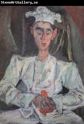 Chaim Soutine The Little Pastry Pastry Cook (nn03)